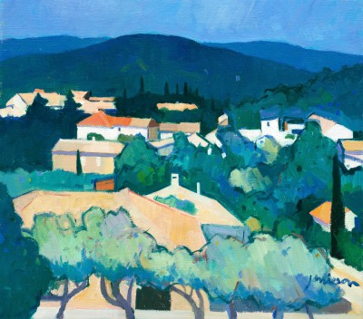 Scottish Artist Charles JAMIESON - St. Michel D'Euzet